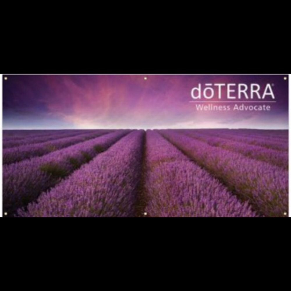 Doterra lavender hanging banner